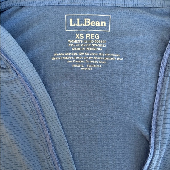 LL Bean Sand Beach Hooded Tunic Cover Up XS - Picture 3 of 6